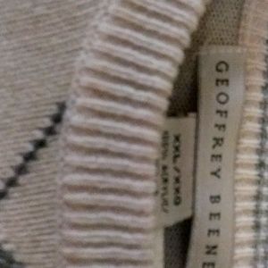 COPY - Mens XXL Light Blue and Grey checkered sweater.